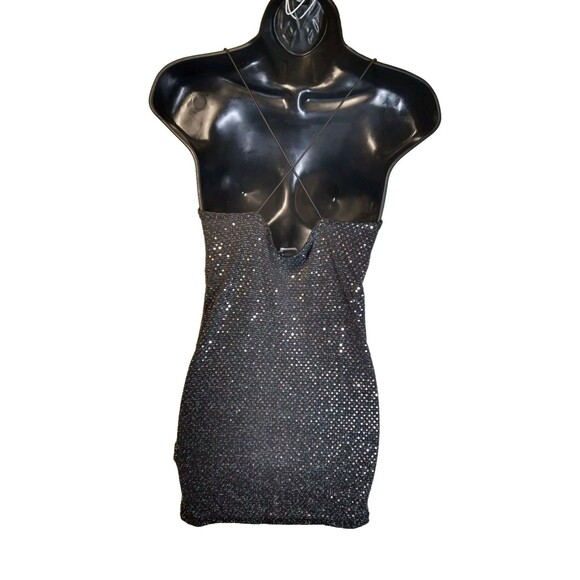 Vintage Forever 21 Sequins Night Dress Size Small - Picture 4 of 8
